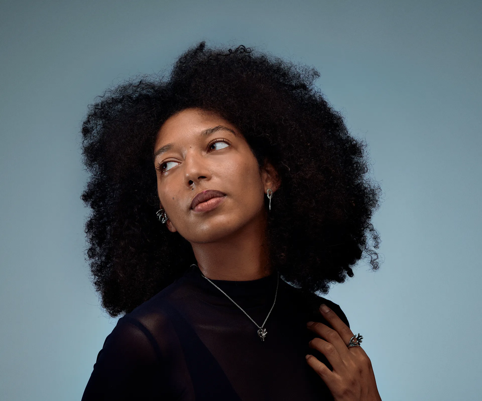 Sub-noise chapter cover: Indigo handcrafted oxidized sterling silver jewelry inspired by the deep sea