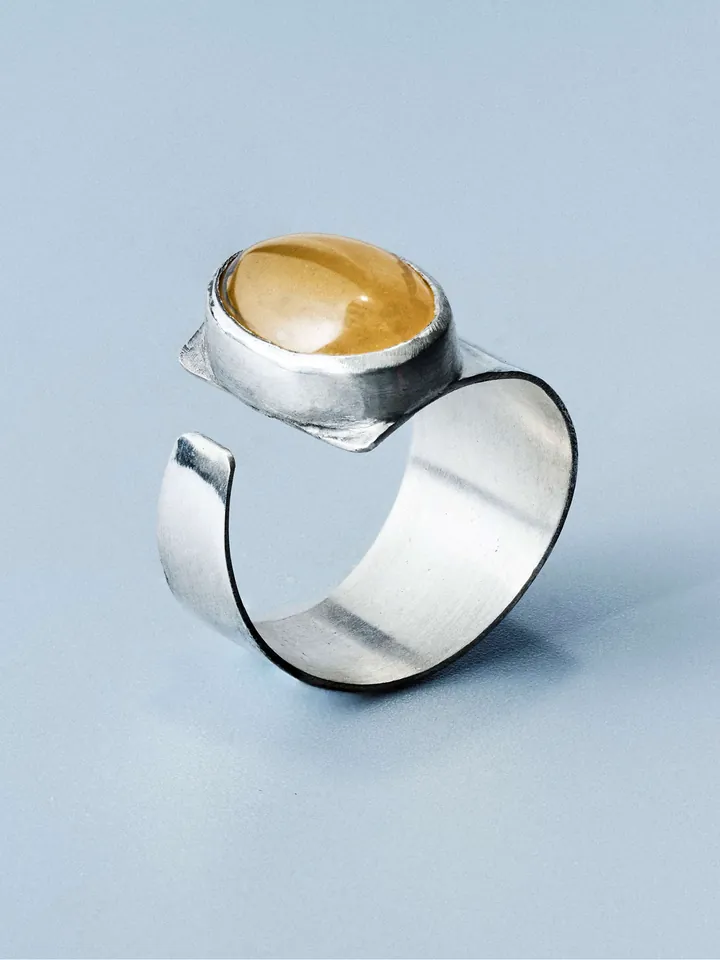 Philosopher ring, handcrafted sterling silver 925 by Indigo